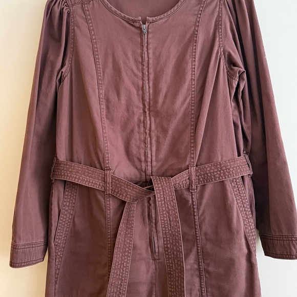Old Navy Pants - Old Navy Mauve Long Sleeve Jumpsuit